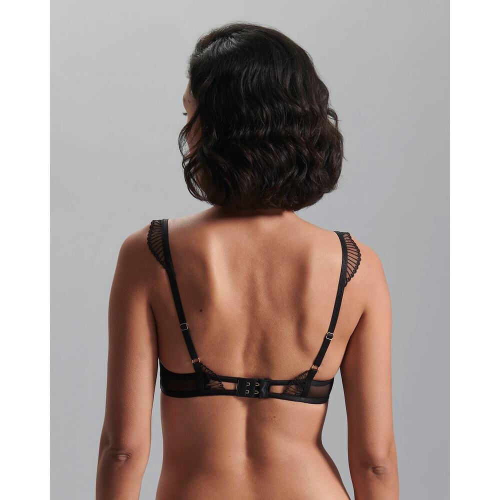 Bluebella Gabriella Floral Embroidered Underwire Bra – Black | US 36DD/E | NWT - Picture 3 of 6
